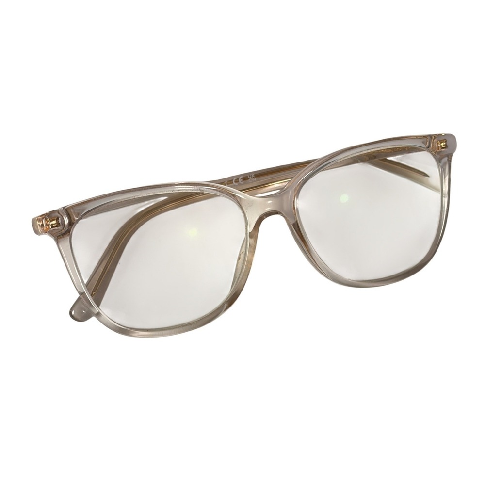 Michael Kors MK4067U Santa Clara Clear Champagne Gold Womens Eyeglasses 53mm